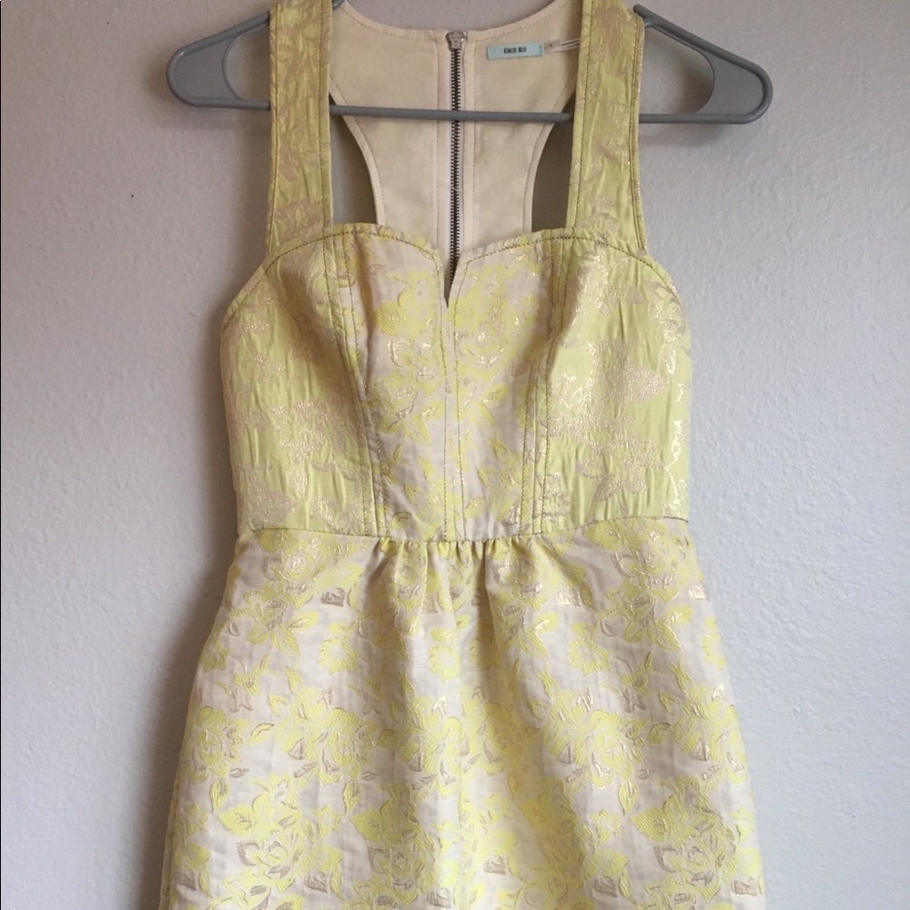 Urban Outfitters Yellow Kimchi Blue dress -size 0 - Picture 2 of 6